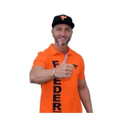 FEEDERMANIA Galléros póló ORANGE