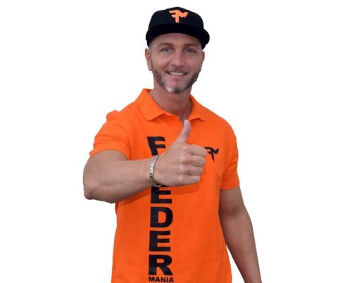 FEEDERMANIA Galléros póló ORANGE