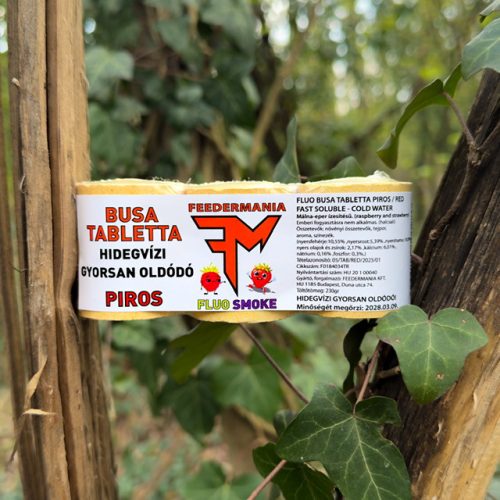 FLUO BUSA TABLETTA HIDEGVÍZI GYORSAN OLDÓDÓ PIROS - RED