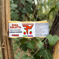   BUSA TABLETTA  FLUO SMOKE LASSAN OLDÓDÓ PIROS - RED (IDEÁLIS FOLYÓVÍZRE)