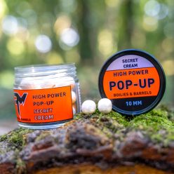 HIGH POWER POP-UP BOILIES & BARRELS 10 MM SECRET CREAM