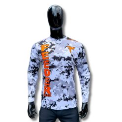   FEEDERMANIA UPF 50+ White XS (UV szűrős hosszú ujjú póló)