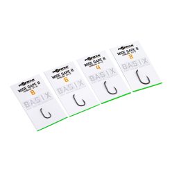 Korda Basix Wide Gape Barbless Horog 4