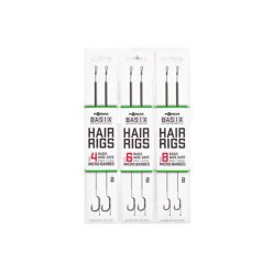 Korda Basix Hair Rigs Wide Gape - 4B 25lb