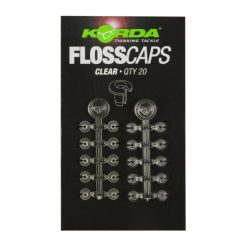 Korda Floss Caps Clear