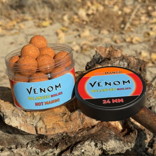 VENOM BALANCED BOILIES HOT MANGO 24 MM