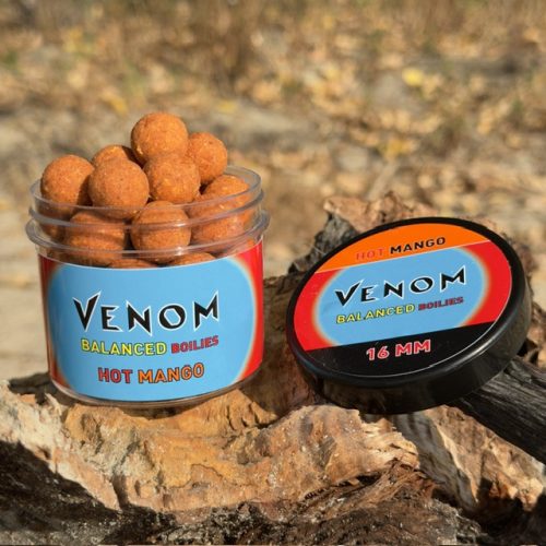 VENOM BALANCED BOILIES HOT MANGO 16 MM