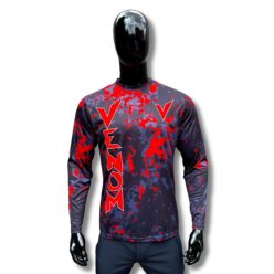 VENOM UPF 50+ Black XS (UV szűrős hosszú ujjú póló)